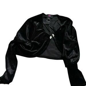 Girls Medium 10-12 velvety shawl-perfect for holiday dress